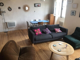 Location Appartement Duplex terrasse pierre apparante St Michel Bordeaux