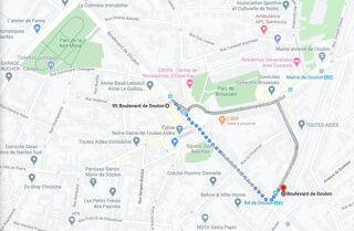 Location Appartement Studio T1bis BBC 32m2 Boulevard de Doulon Nantes