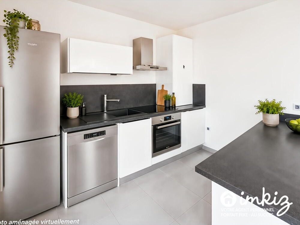 Vente Appartement T3 de 60m² - garage, balcon, 2018 - Clé en main ! Meyzieu