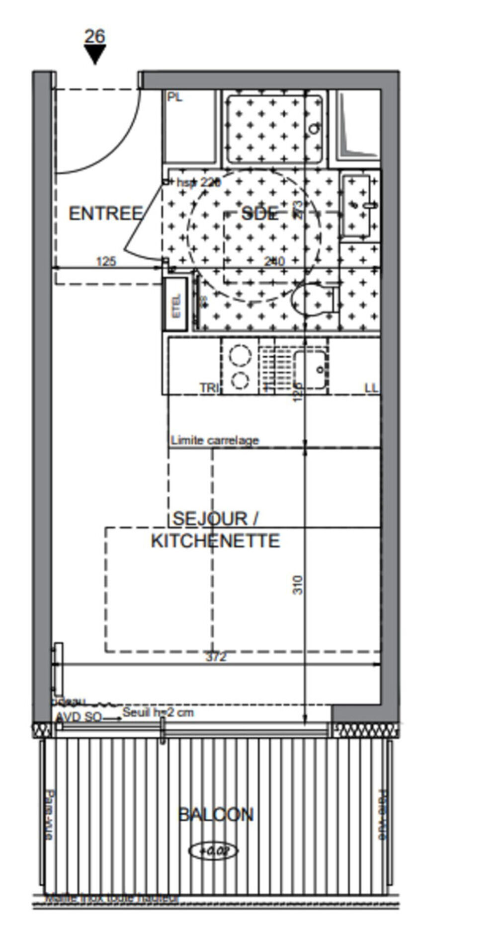 Vente Appartement Studio - Paris 15ème Paris 15