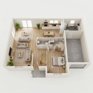 Vente Maison Maison neuve 105 m² 4 ch. + terrain 1322 m² à Saint-Denis-en-Val Saint-denis-en-val