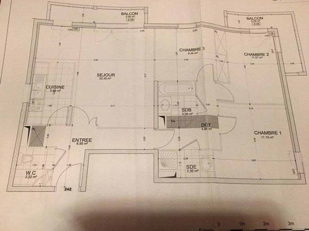 Location Appartement Appartement 80m² sur Atlantis avec 2 SDB Massy
