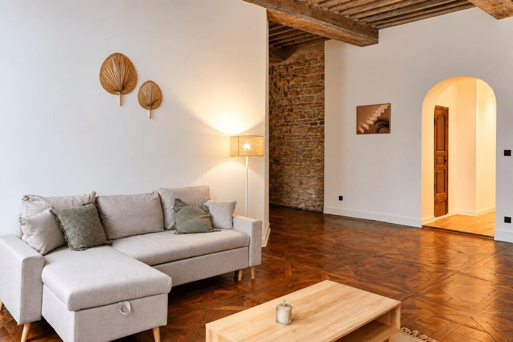Location Appartement Charmant 4P meublé  118m² 3 chambres Lyon 1