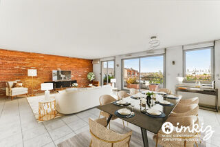 Vente Appartement Côte Pavée - T5 - 4ch -2 terrasses-2 gar. boxés Toulouse