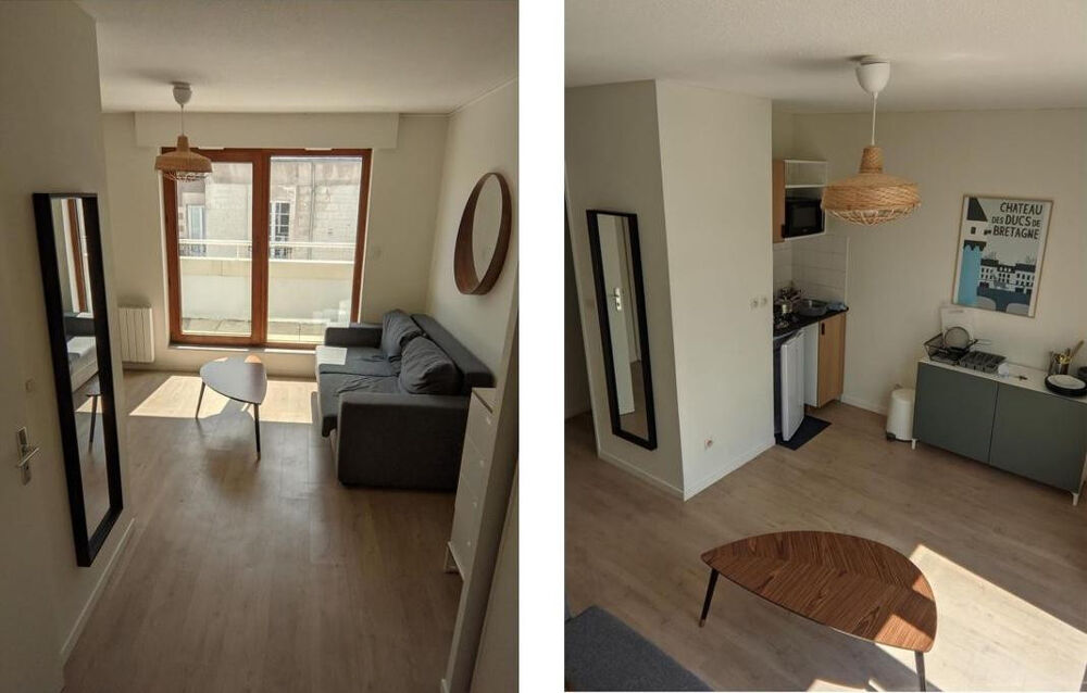 Location Appartement Studio meublé - 19m² + terrasse - St Mihiel Nantes