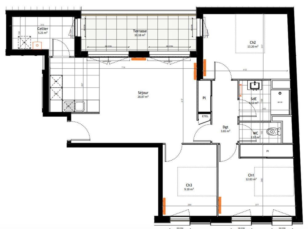 à vendre  Appartement Clichy (92110)