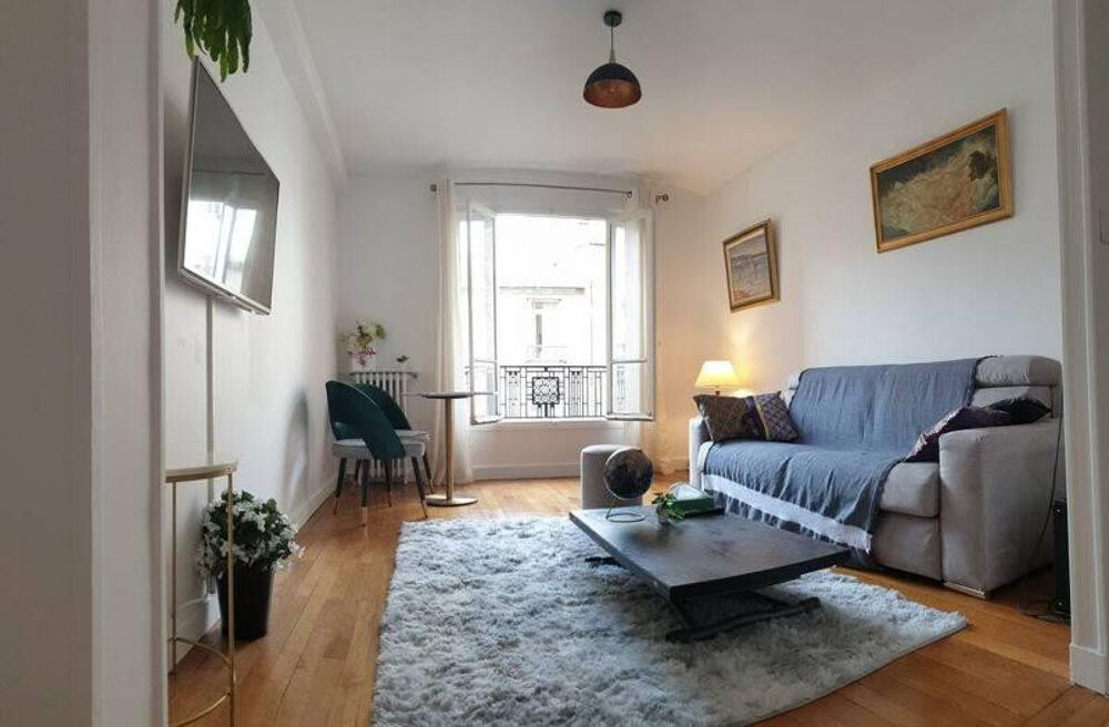 Location Appartement Paris 17e T2 meublé 51m², ascenseur, gardien, cave Paris 17