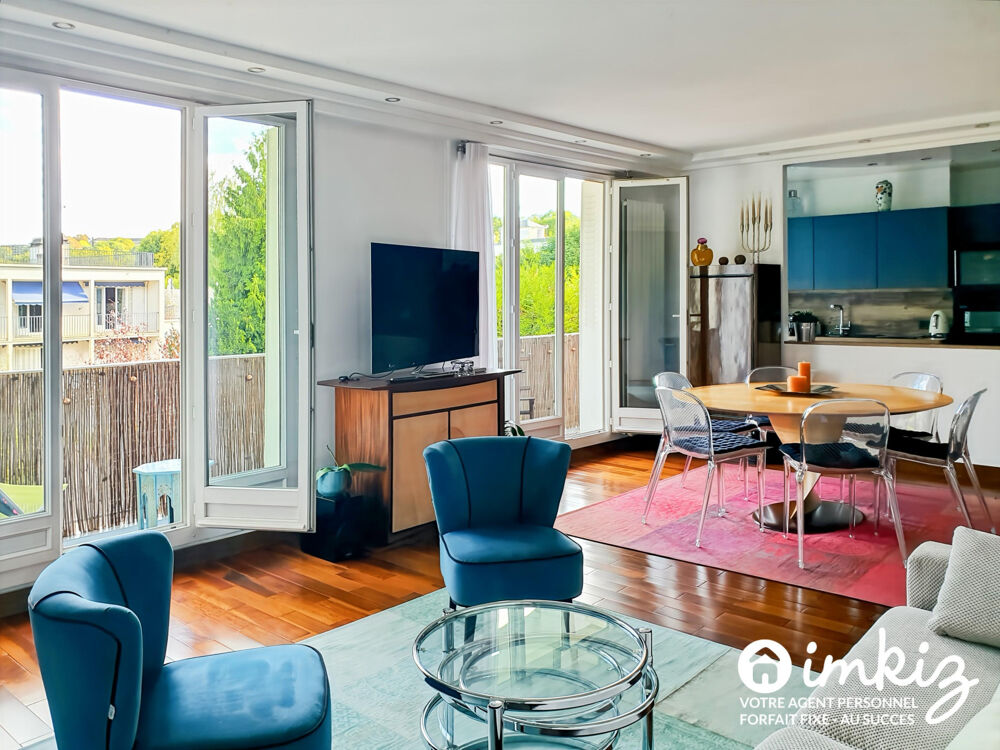 La Varenne-St-Hilaire- 74m2 traversant séjour 30m2