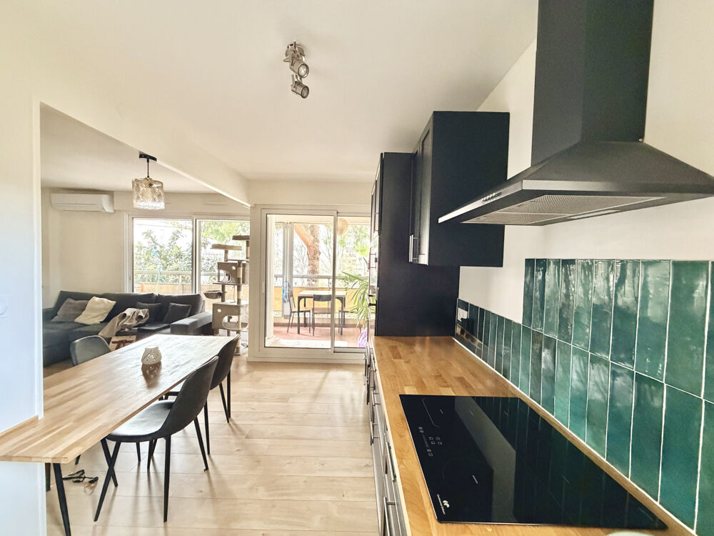 Antigone - Appartement T3 Traversant Terrasse, Parking, Piscine, Tennis et Gardien