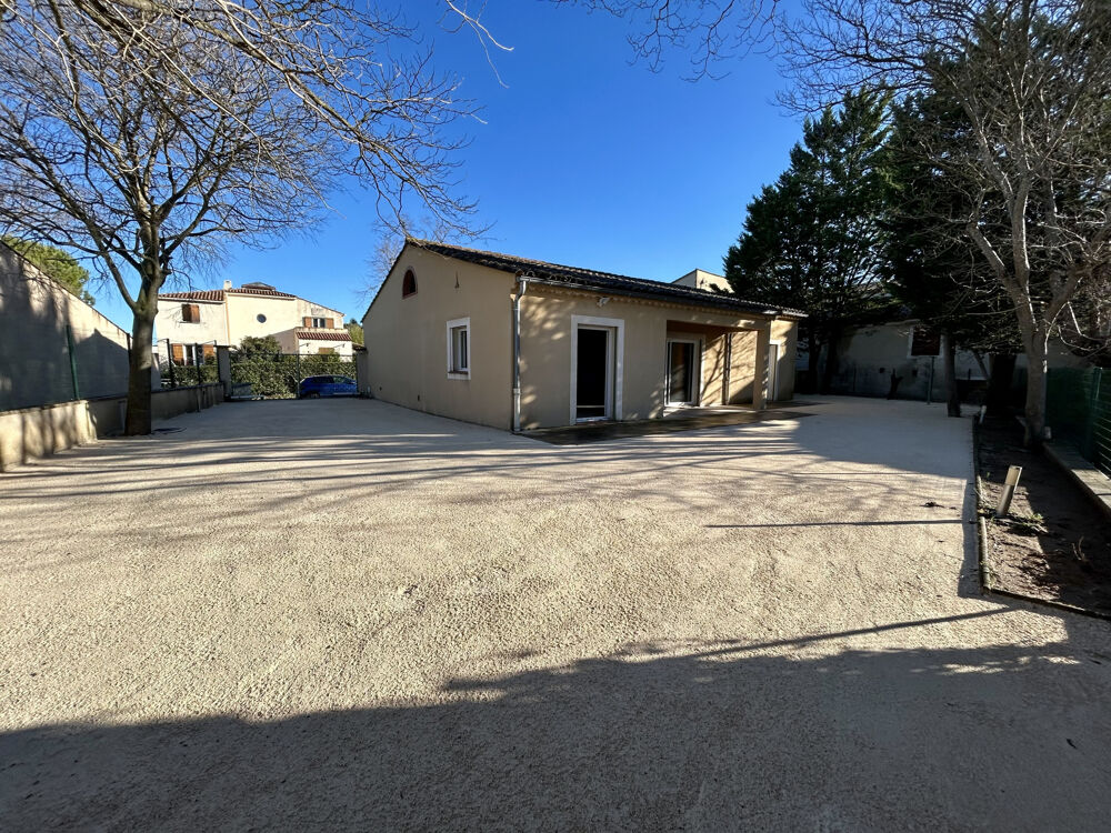 Vente Maison Villa de 110m2   2 Garages   Terrain 619m2   CRESPIAN (30260) Crespian