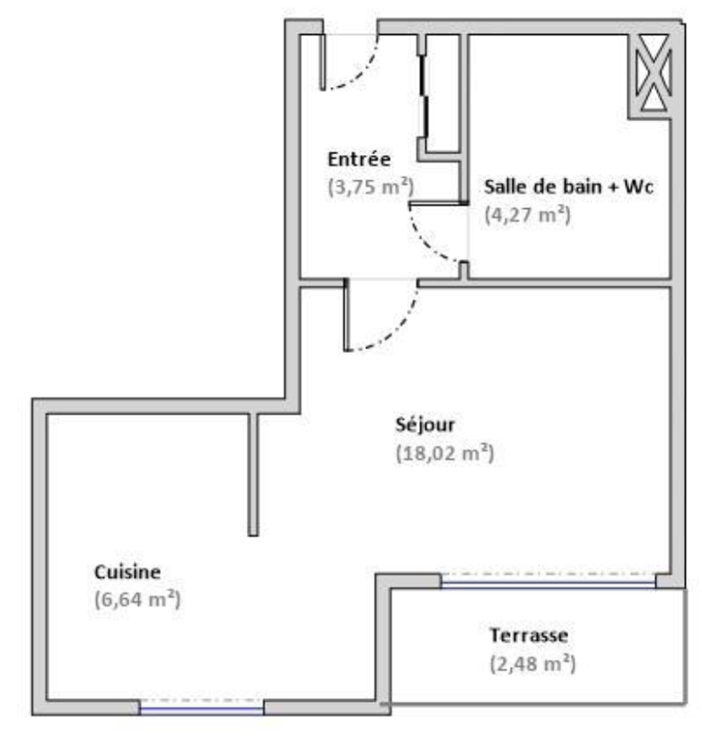 Vente Appartement Appartement COEUR ARCEAUX, 1 pièce avec terrasse, ascenseur et garage Montpellier