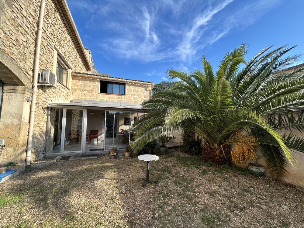 VERGEZE - À VENDRE Maison familiale de 148m2 avec grand garage de 200m2