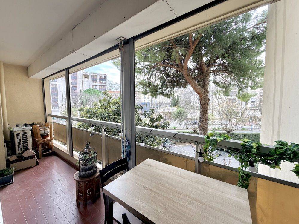 Antigone - Appartement T3 Traversant Terrasse, Parking, Piscine, Tennis et Gardien
