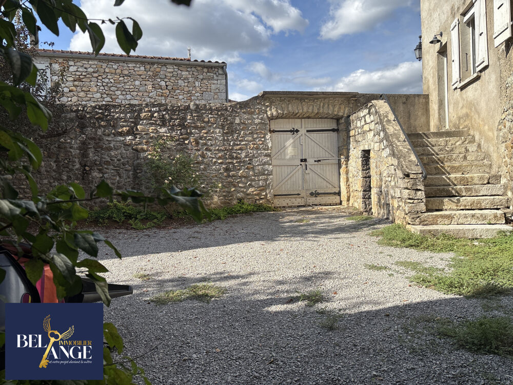 Vente Maison Maison en pierre pleine de charme avec cour intérieure et terrain Berrias et casteljau