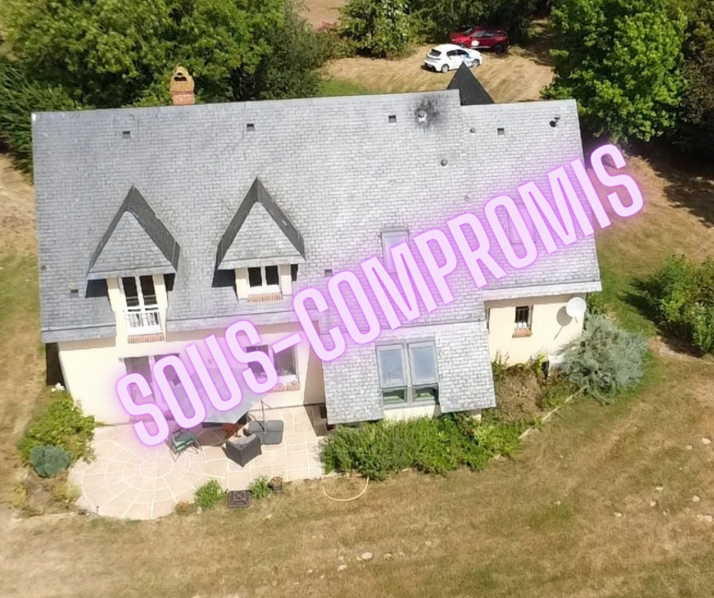 Maison de 162 m2, au grand calme, 5 pièces avec 4 chambres - Vie de plain-pied - Terrain de 6000 m2