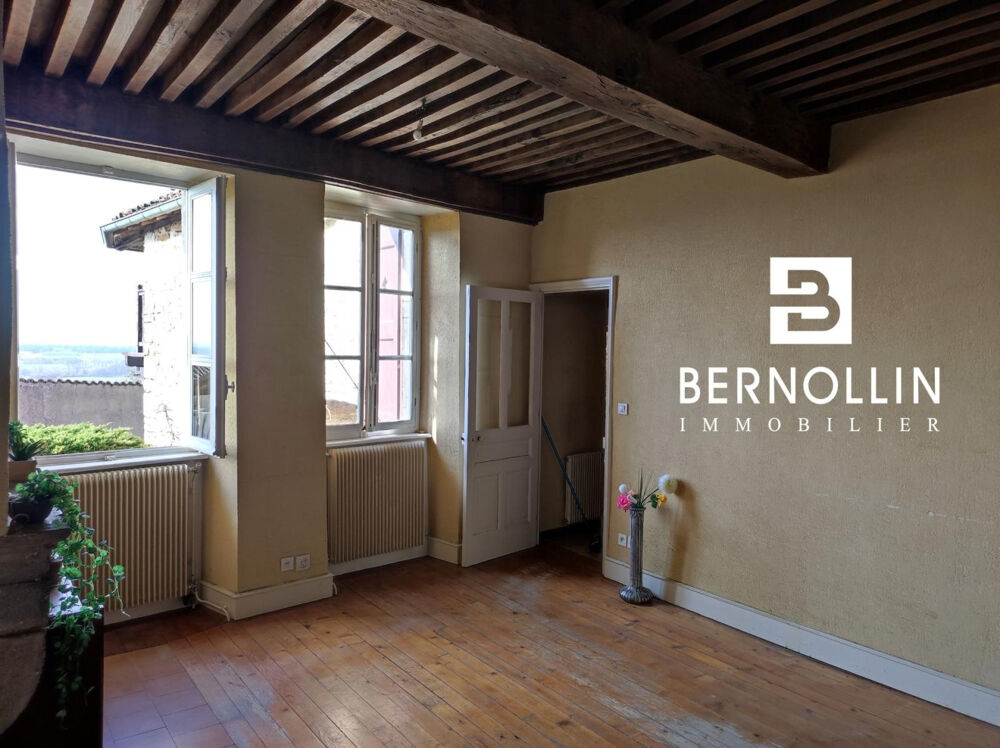 Maison en pierre de 155 m2 sur les hauteurs de Treffort avec terrasse et terrain.