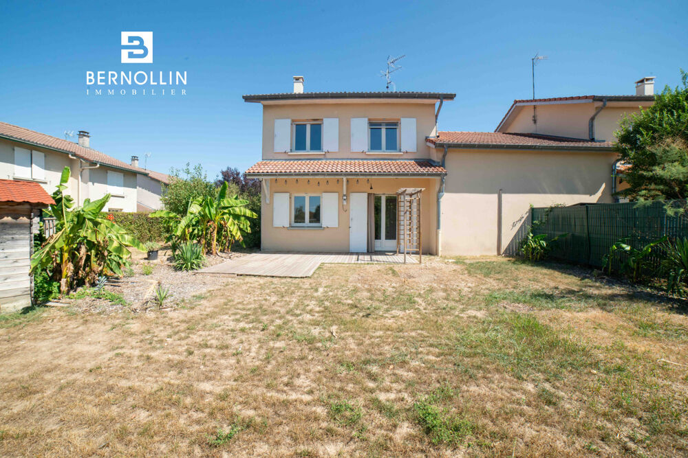 Maison 82 m2, 3 chambres et garage sur terrain de 540 m2 - MONTREVEL EN BRESSE CENTRE