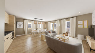 Vente Appartement T4 / 71,64m2 - LA TOUSSUIRE - LE GENTIANA - BALCON - GARAGE & PARKING - LOCAL A SKIS La toussuire