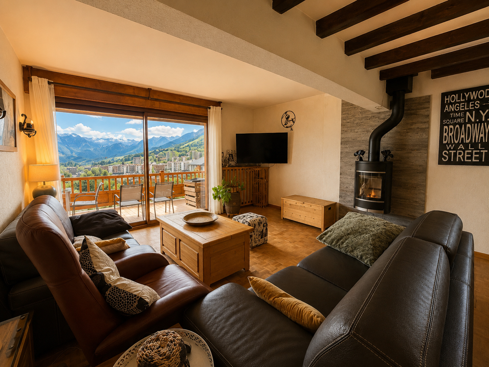 (73) LA TOUSSUIRE - Rare chalet familial - 4 appartements indépendants - Vue panoramique & sublime jardin