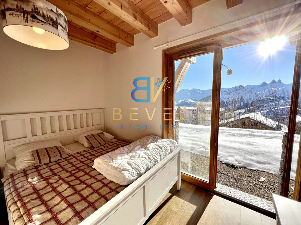 Vente Chalet (73) LA TOUSSUIRE - Joli chalet rcent - Vue imprenable & Accs pistes direct - Parkings La toussuire