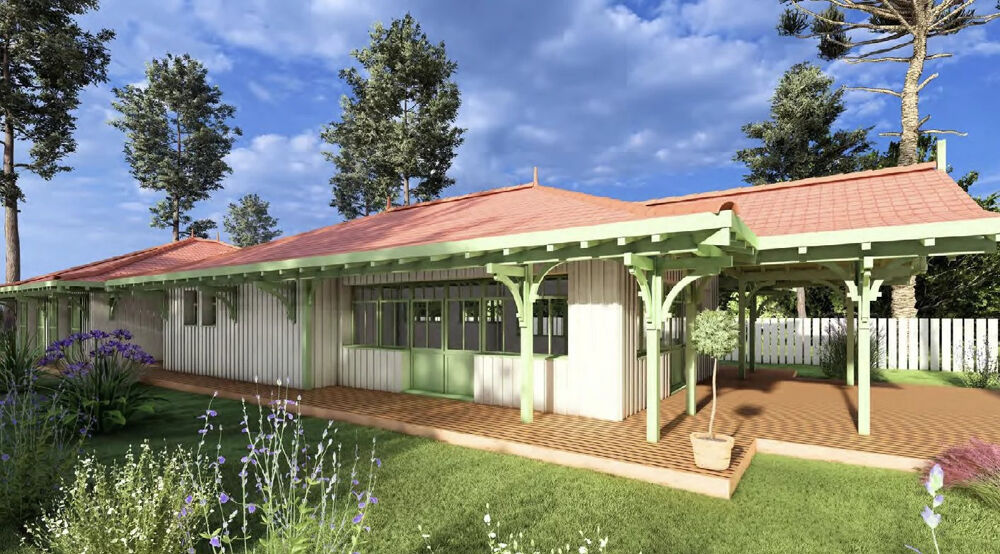 Vente Terrain Beau terrain de 1200 M2 sur CLAOUEY Lege cap ferret