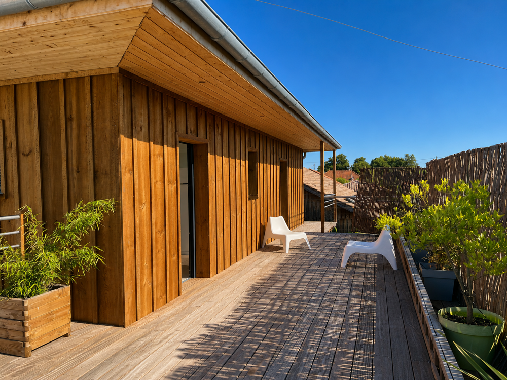 ARÈS Maison contemporaine avec piscine et belles prestations