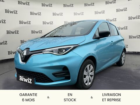 Renault Zoé R 110 LIFE 52 KWH /CAR PLAY / BLEU CELADON / HISTORIQUE COMP 2020 occasion PIGNAN 34570