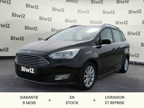 Ford Grand C-MAX 1.5 TDCI 120 ch TITANIUM POWERSHIFT / PORTES COULISSANTES / 2018 occasion LYON 69001