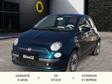 Fiat 500 1.2 70 CH LOUNGE TOIT PANORAMIQUE/BLUETO