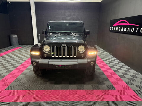 Wrangler V6 3.6 Pentastar 284 4x4 Command Trac BVA Sahara 2018 occasion 18230 Saint-Doulchard