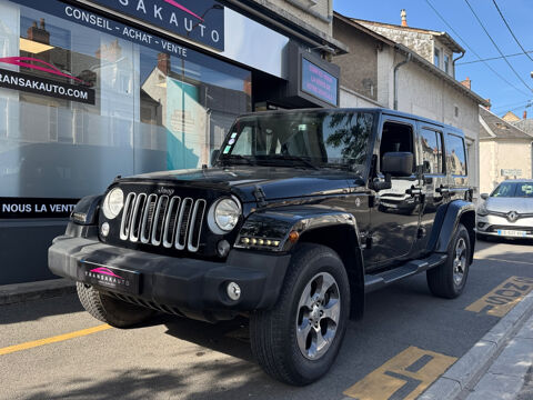Jeep Wrangler V6 3.6 Pentastar 284 4x4 Command Trac BVA Sahara 2018 occasion Bourges 18000