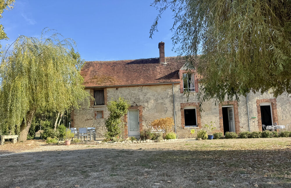 Vente Maison LONGÈRE, LORRIS, 5/6 CHAMBRES, GRANGE, 162 DE DÉPENDANCE, CALME, PUITS, 168m2 HABITABLE La cour marigny