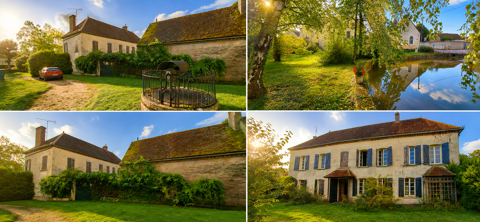   MAISON  DE CAMPAGNE DE 202 M2,CHARME ET CALME AU RDV,NOMBREUSES DEPENDANCES SUR TERRAIN ET VERGER DE 4507M2 Maison - 5 pièce(s) - 205 m²