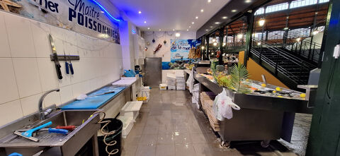   POUR CAUSE RETRAITE,VENTE FOND DE COMMERCE PERENNE, POISSONNERIE AVEC 2 CAMIONS ET MATERIELS DIVERS. 
