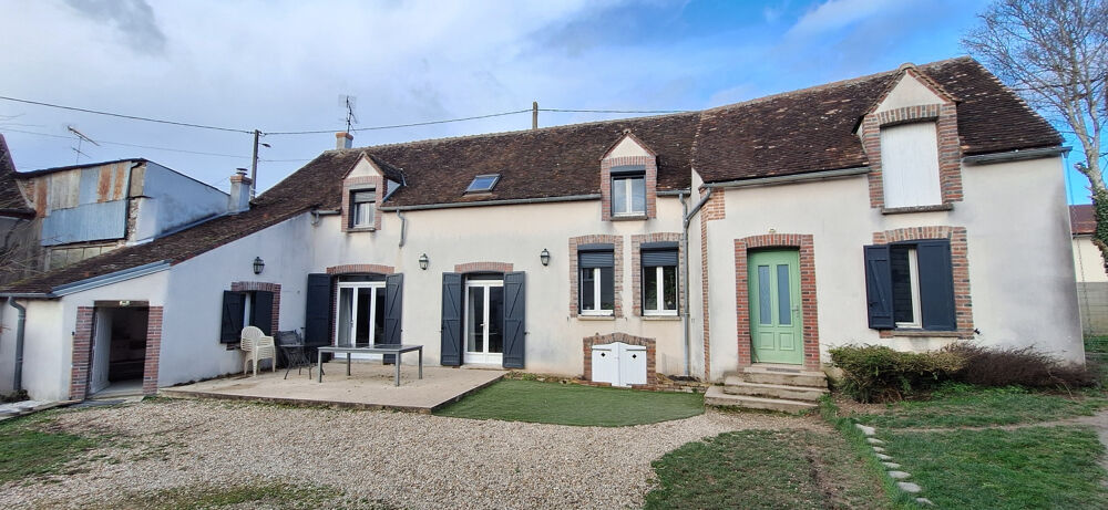 MAISON 158 M2 ENVIRON DANS UN VILLAGE DU DISTRICT DE SENS,3 CHAMBRES,DEPENDANCE(GARAGE,CAVE,ATELIER),TERRAIN 5