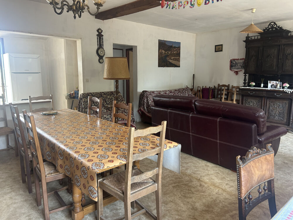 CORPS DE FERME A RENOVER, LORRIS, GRAND TERRAIN 3400 M2, INVESTISSEUR