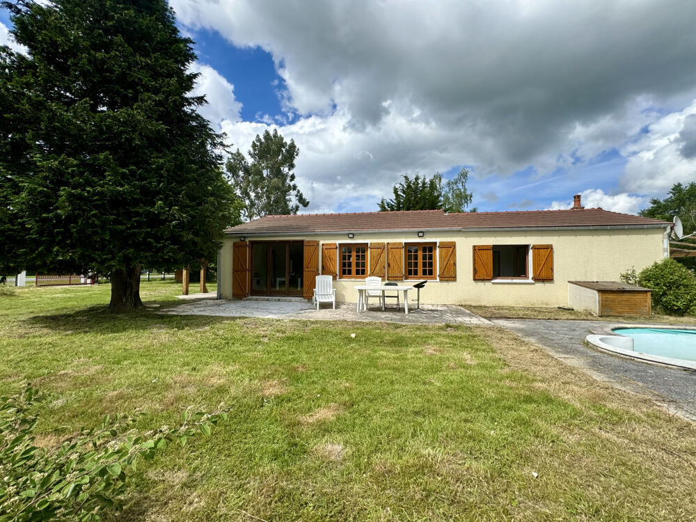 Vente Maison PLAIN PIED, TOUS COMMERCES, 3 CHAMBRES, CALME, ÉTANGS, GARAGE DOUBLE, 2500 M2 Lorris