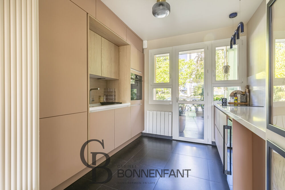 Vente Appartement Appartement - 87,38 m2 - 5 pièces- 3 chambres - balcon St germain en laye