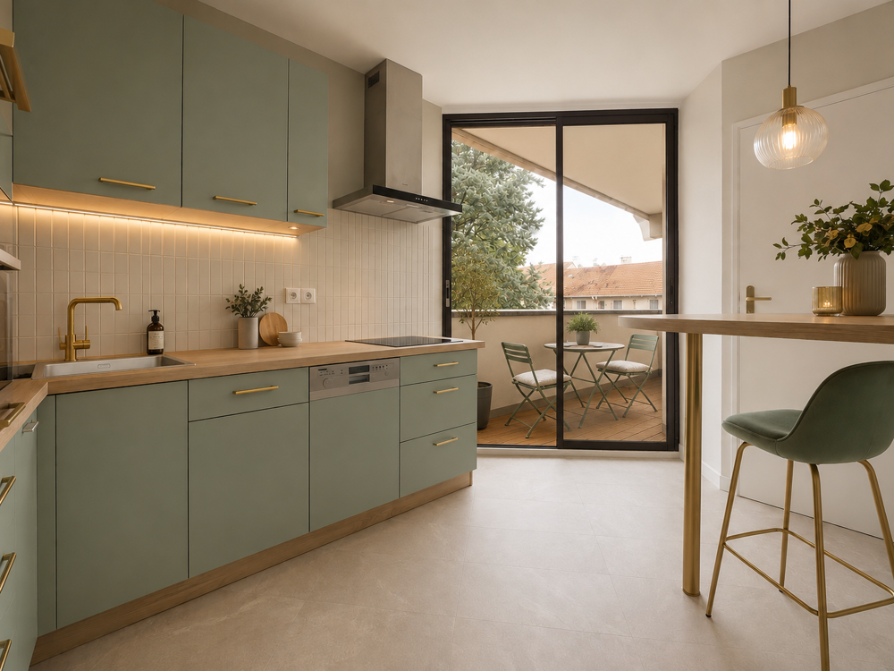 APPARTEMENT de 58 m2 2 PIECES 1 CHAMBRE