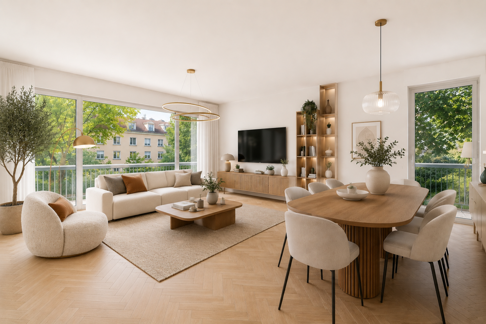 Appartement de 104.39 m2, 3 chambres, Hyper Centre