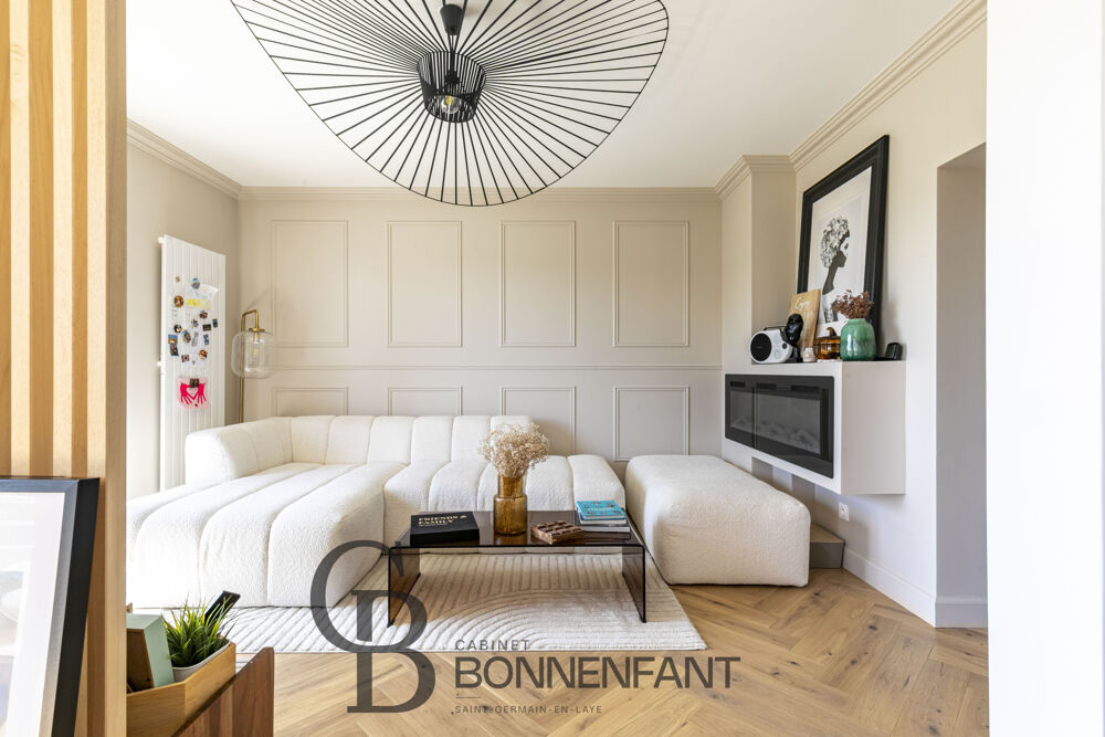 Vente Appartement Appartement - 87,38 m2 - 5 pièces- 3 chambres - balcon St germain en laye