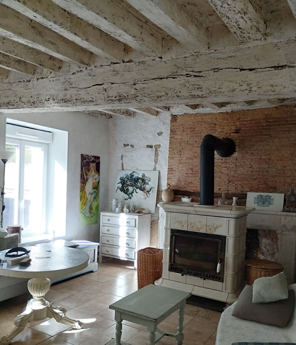 Vente Maison A 14 mn de TOUCY Maison ancienne de 89 m2, maison d'amis de 54 m2, dépendances avec écurie, atelier cave voûté Ouanne