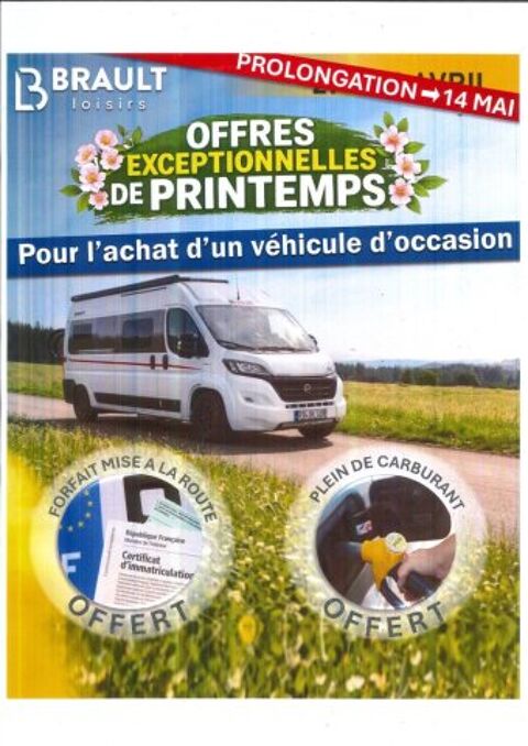 Camping car Camping car 2017 occasion Sauz&eacute;-Vaussais 79190