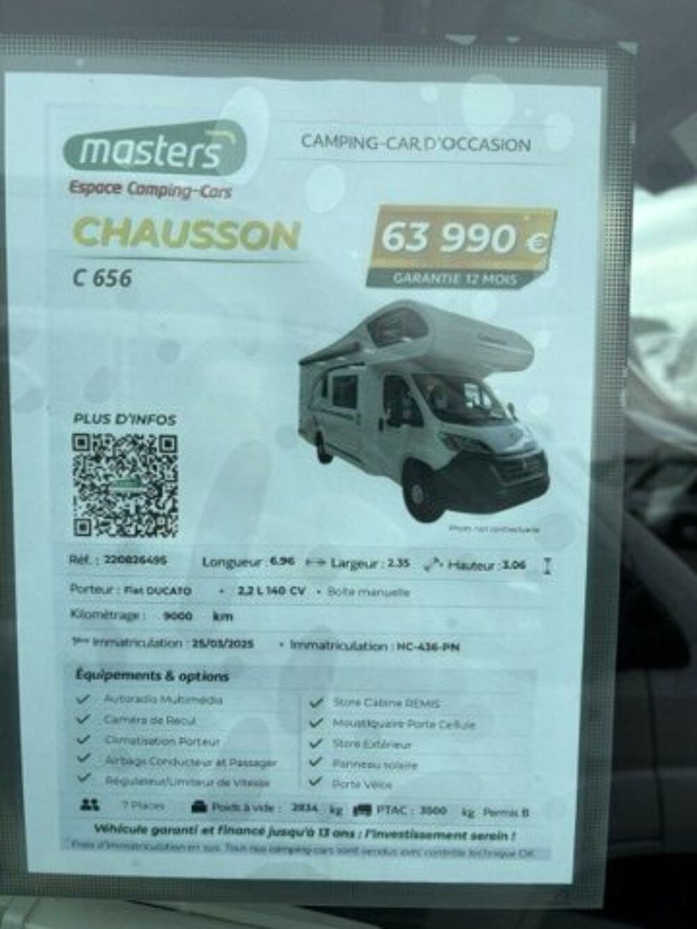  2025 occasion 22120 Pommeret