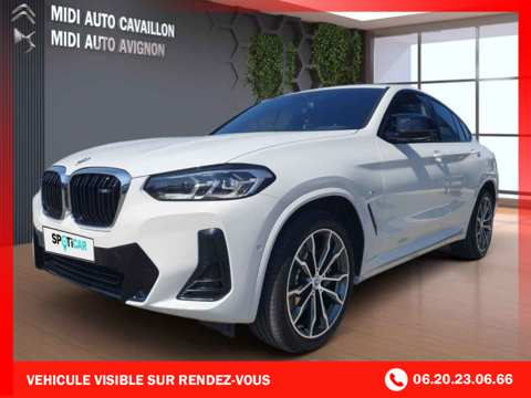 BMW X4 +PARK ASSIST+FULL LED+CLIM BIZONE+OPTIONS 2022 occasion Avignon 84000
