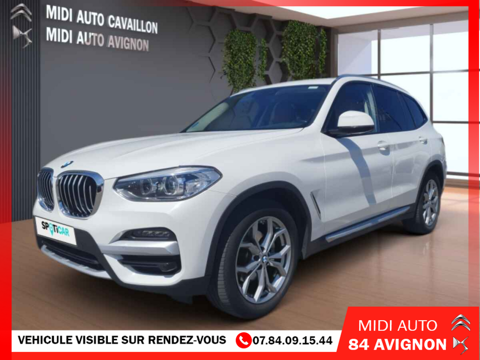 BMW X3 +GPS+CUIR+RADARS+FULL LED+CLIM 3ZONES+OPTIONS 2021 occasion Avignon 84000