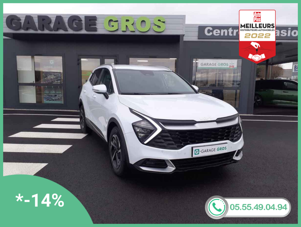Sportage +GPS+CAM+MATRIX LED+CLIM 3ZONE+SIEGES ELEC 2022 occasion 87200 Saint-Junien
