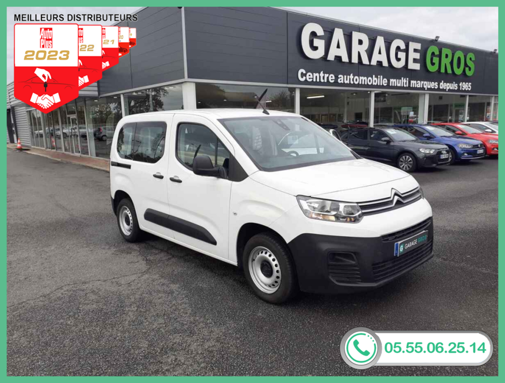 Berlingo +CLIM+REGUL+RADIO+OPTIONS 2019 occasion 87220 Feytiat