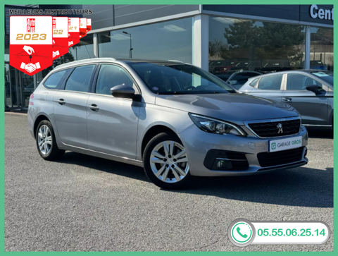 Peugeot 308 SW +T.PANO+GPS+CAM+CLIM BIZONE+SIEGES CHAUFF+OPTS 2020 occasion Feytiat 87220