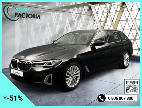 BMW Série 5 LUXURY+T.PANO+GPS+CUIR+CAM360+LED+OPTIONS 2021 occasion L-3844 SCHIFFLANGE 